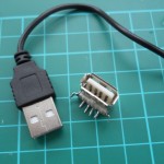 USB гнездо и штеккер