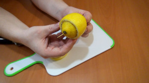 готовый к хранению лимон
