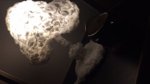 светящийся ядерный гриб
