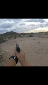 Стрельба по мишеням с камерой GoPro